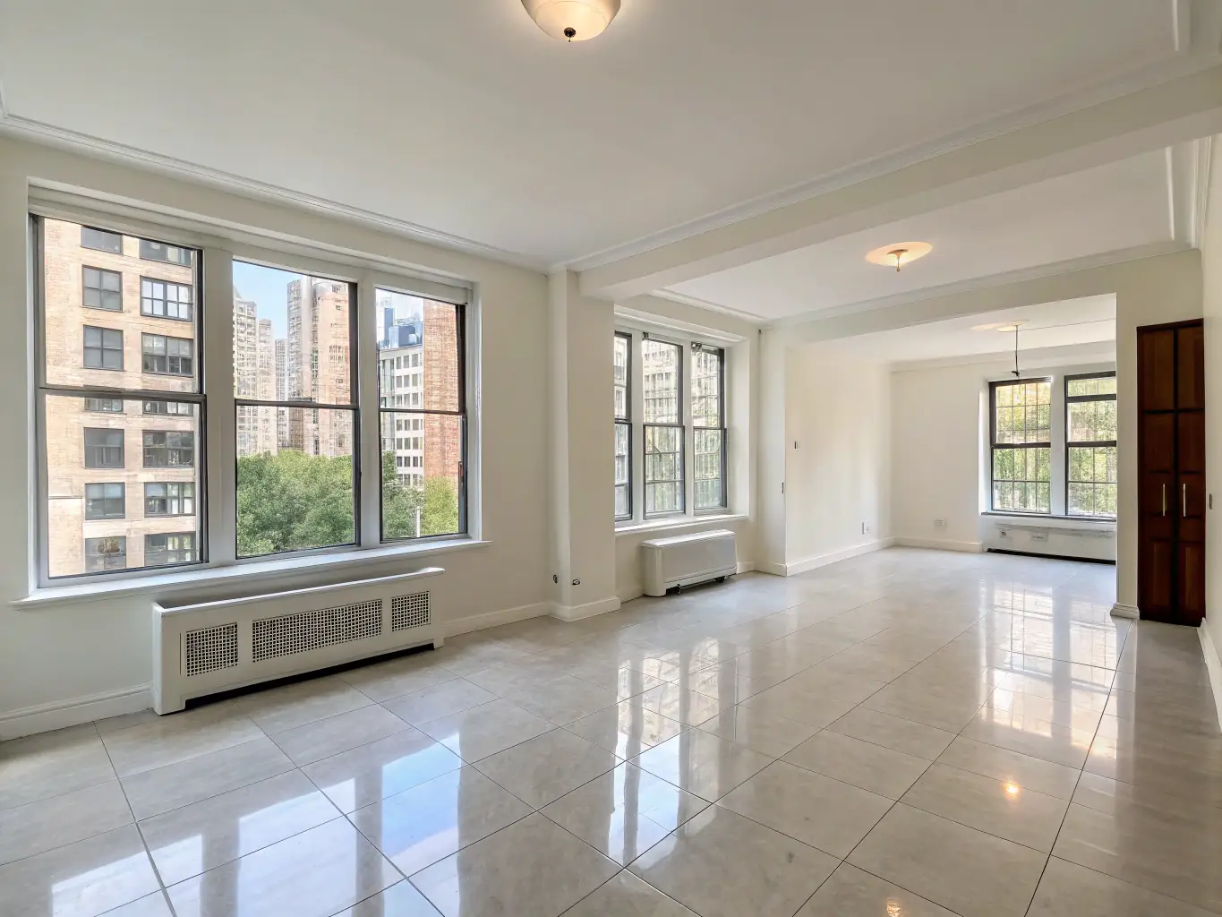 An image depicting a rental property being efficiently cleaned and cleared out, ready for the next tenants.